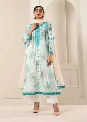 15861 Readymade Casual lawn Suit