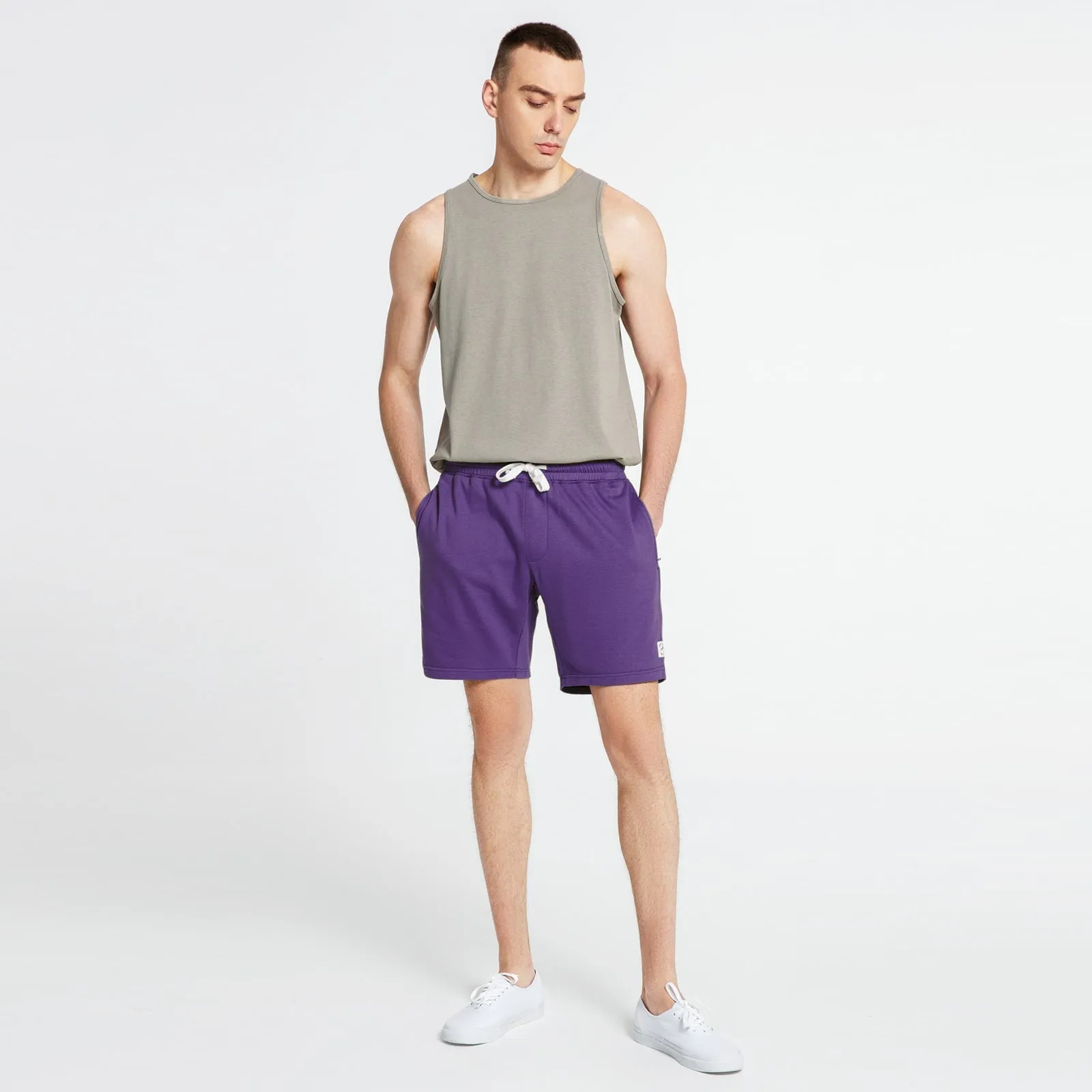 7 Inch Knitted Casual Shorts