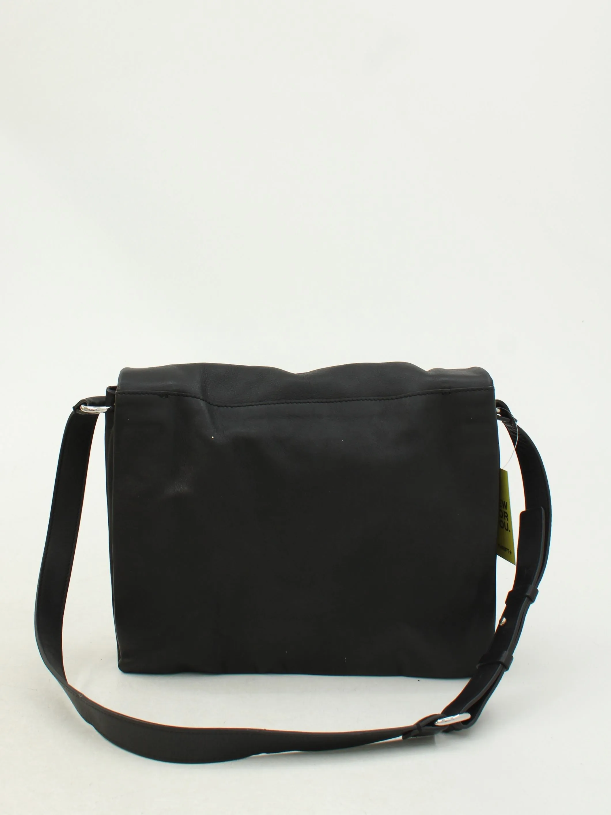 & Other Stories Women's Bag Black Leather with Cotton