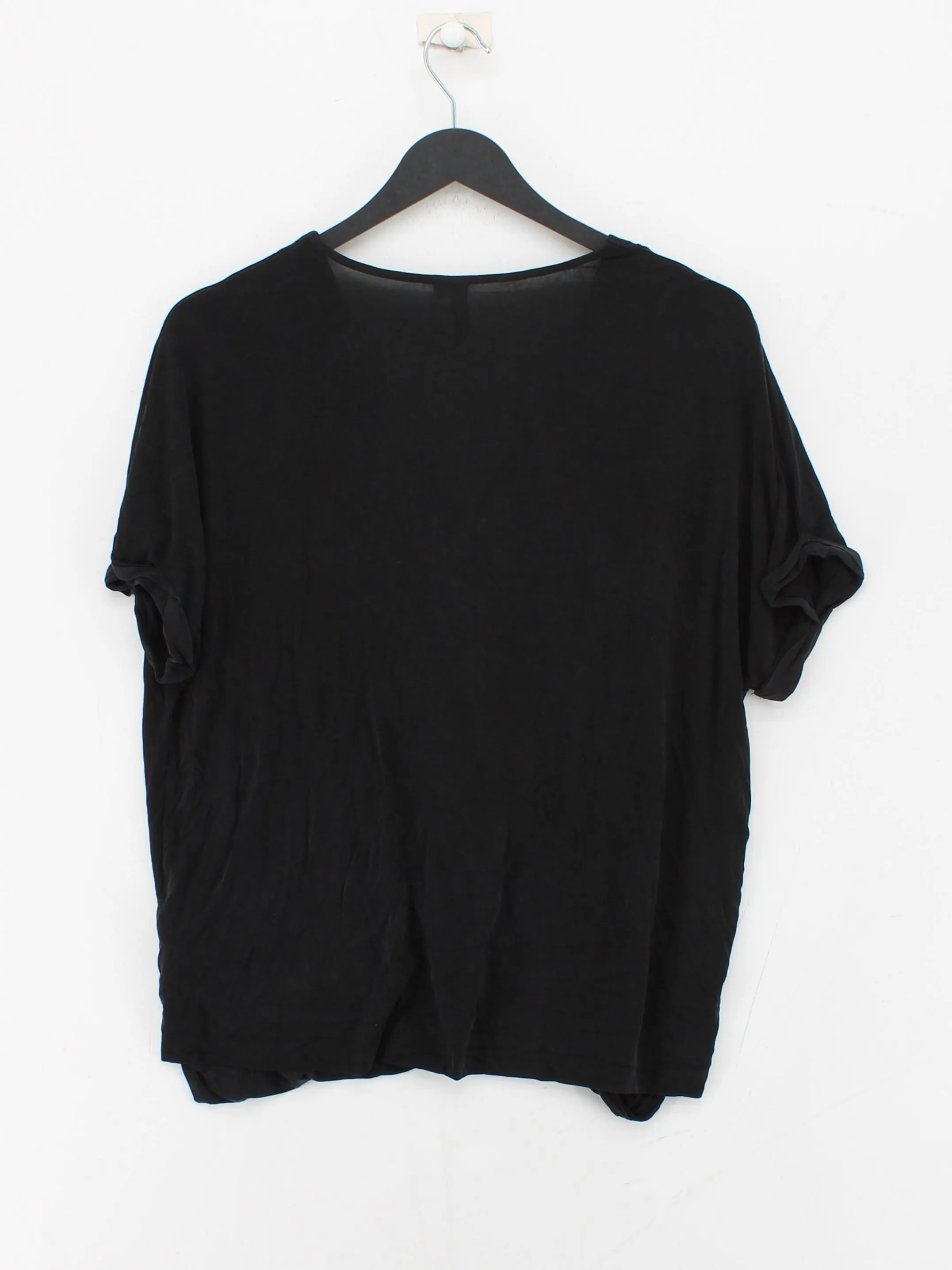 & Other Stories Women's Blouse UK 6 Black Elastane with Other