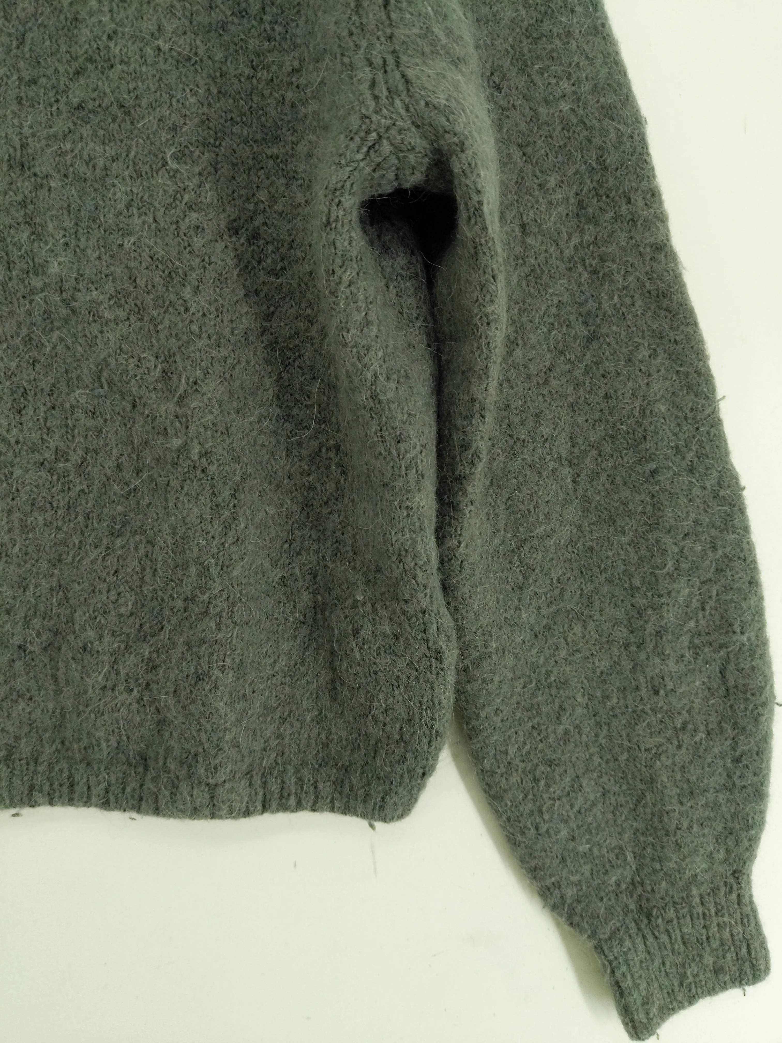 & Other Stories Women's Cardigan M Grey Other with Polyamide, Wool