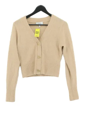 & Other Stories Women's Cardigan XS Tan Polyamide with Elastane, Other, Wool