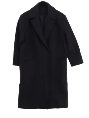 & Other Stories Women's Coat UK 6 Blue 100% Other