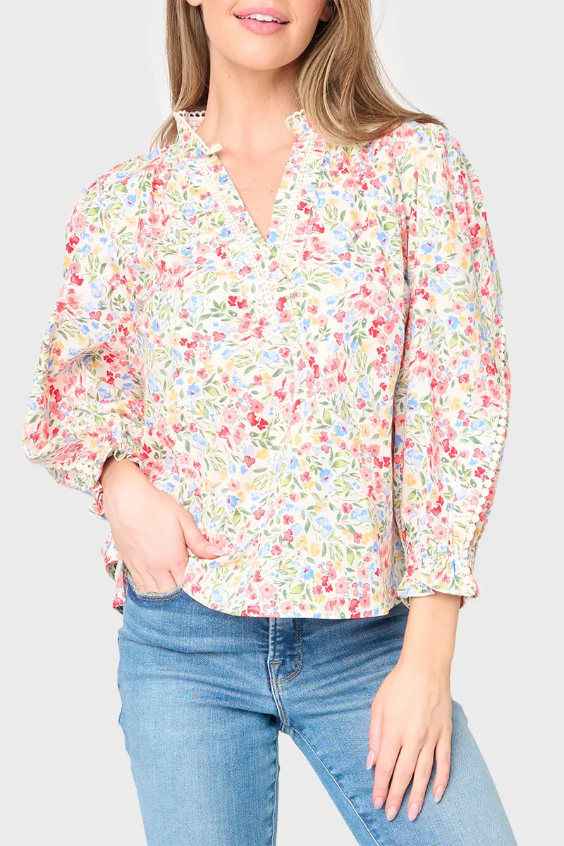 Aria Poplin Blouse