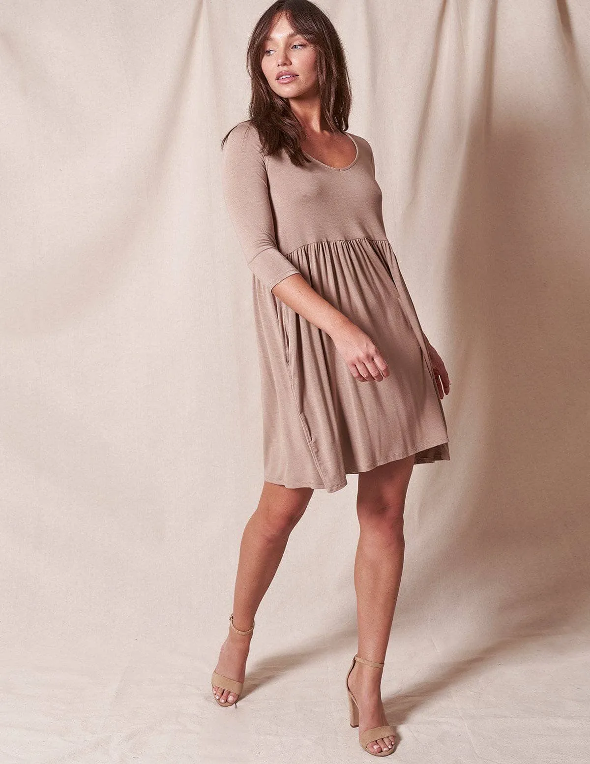 Bamboo Empire Tunic Dress