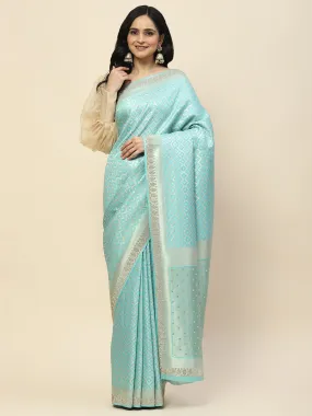 Banarasi Handloom Embroidered Saree