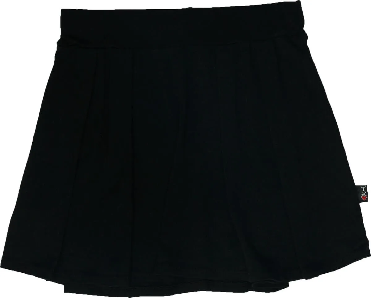 Black Pleated Skirt