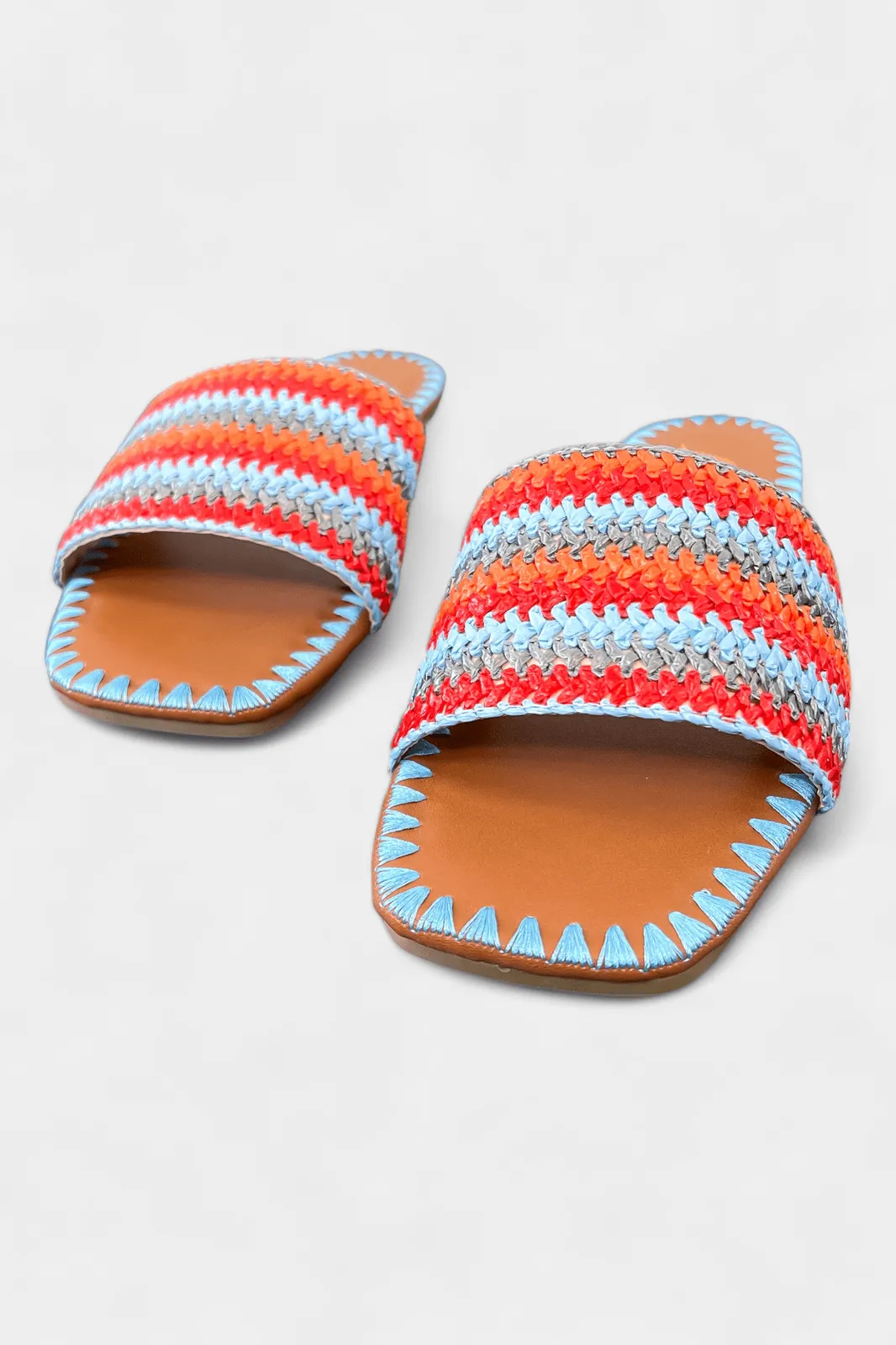 Blue Summer Sandals