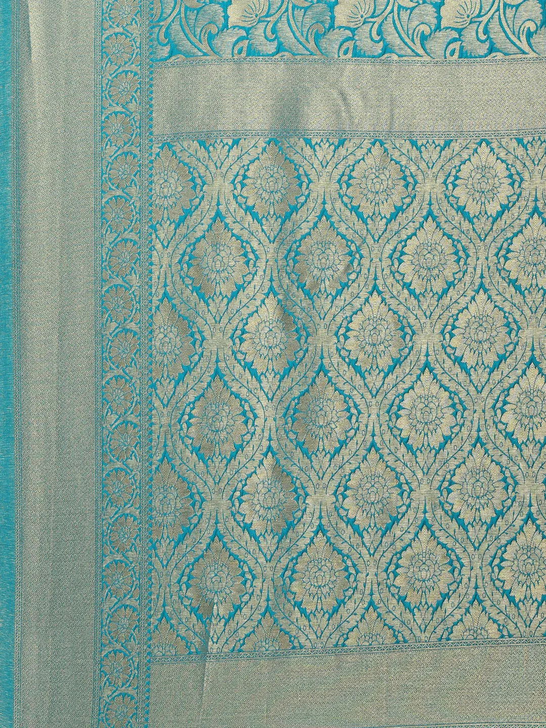 Brocade Zari Jaal Woven Handloom Saree