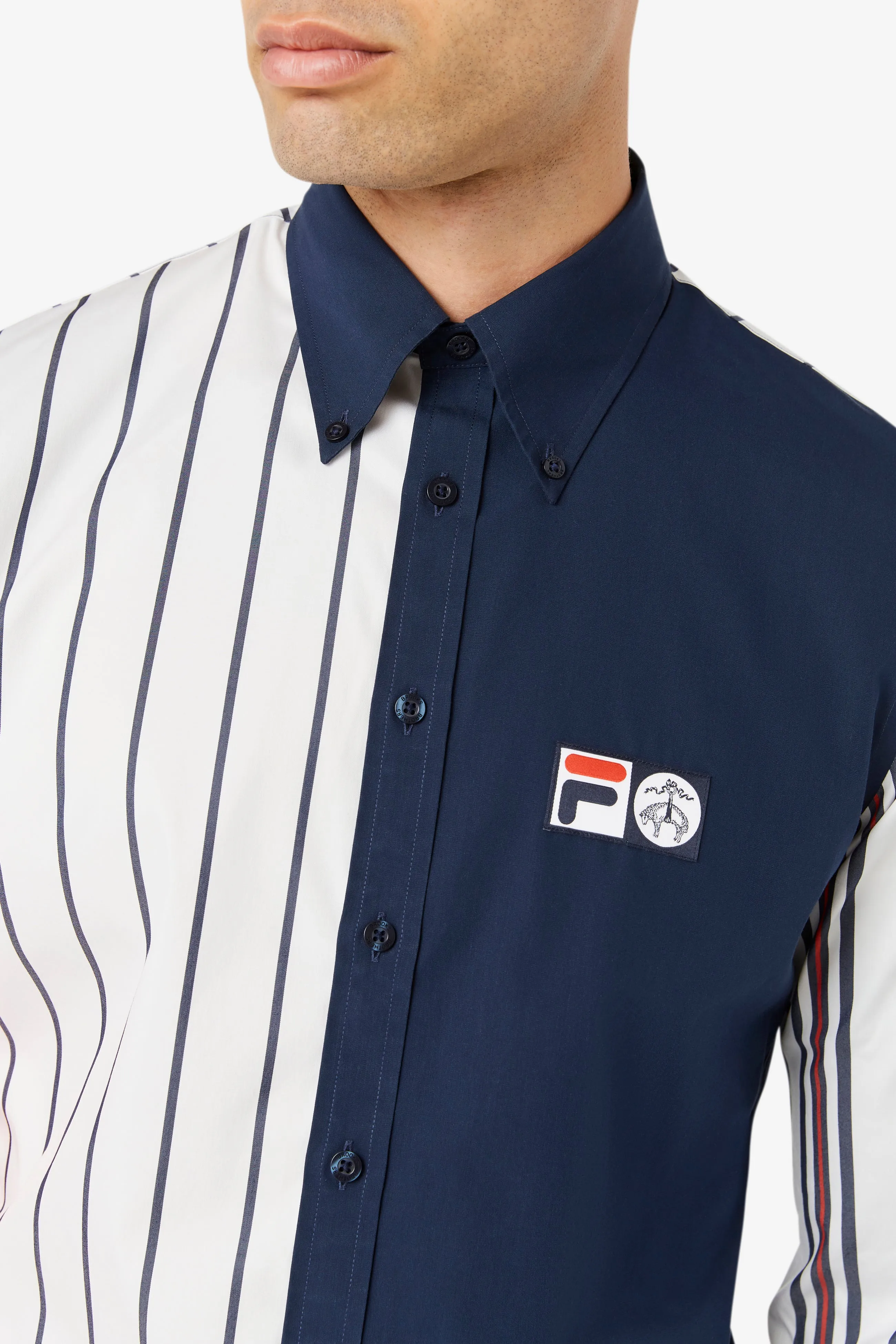 Brooks Brothers X FILA Milano Fit Performance Fun Shirt