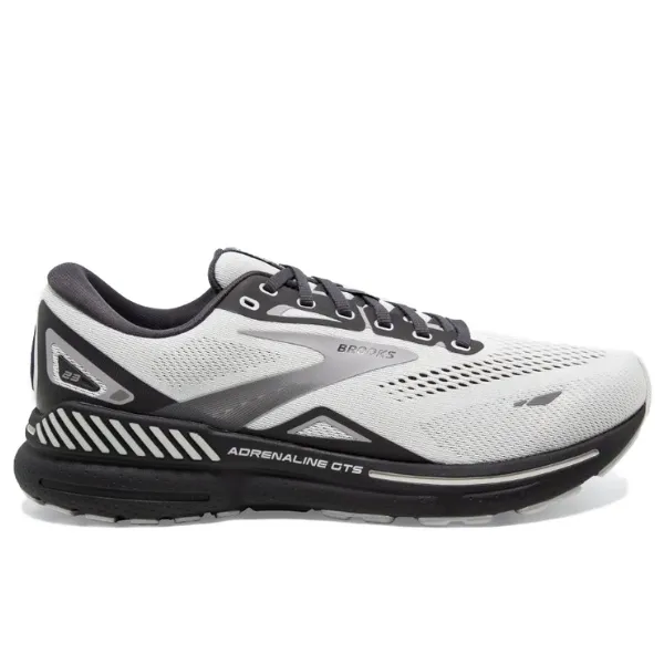 Brooks Men's Adrenaline GTS 23 Oyster/Ebony/Alloy