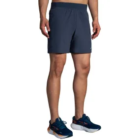 Brooks | Men's Sherpa 7" 2-in-1 Short - Blue State