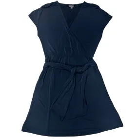 Dress Casual Midi By Brooks Brothers In Navy, Size: L