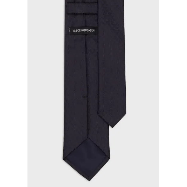 Emporio Armani Boys Silk Tie_Navy 409525-3R474