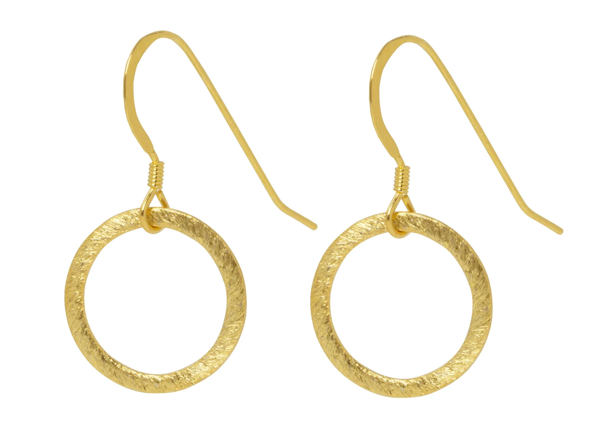 Eternity Circle Earrings