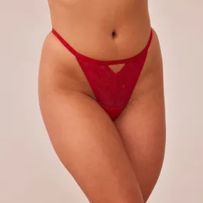 Flirt G-string - Maroon