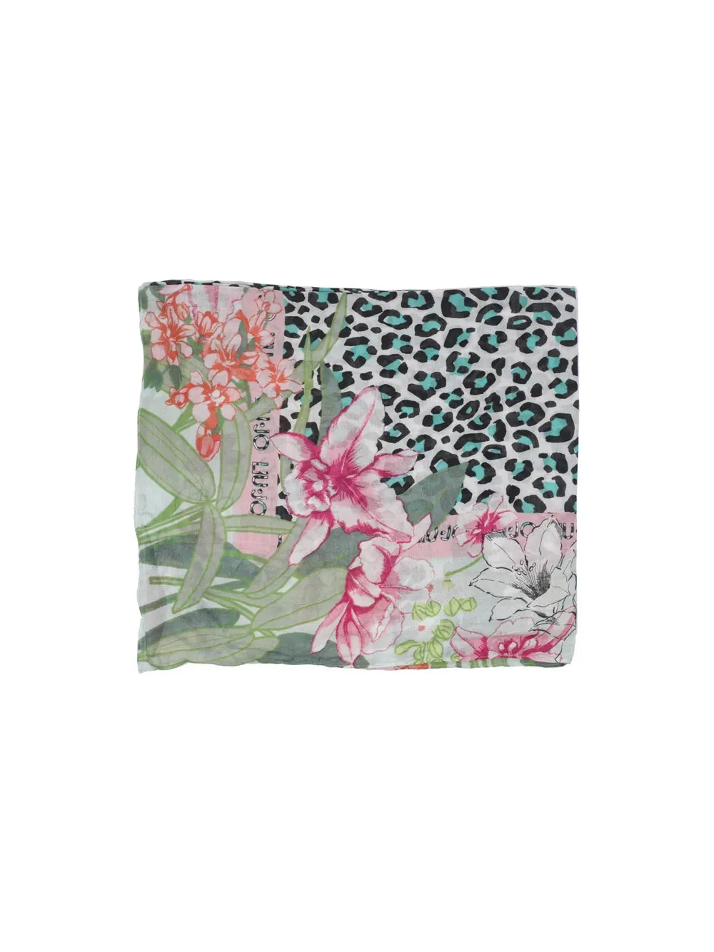 Foulard Summer Animalier 120x120 - Light Belize