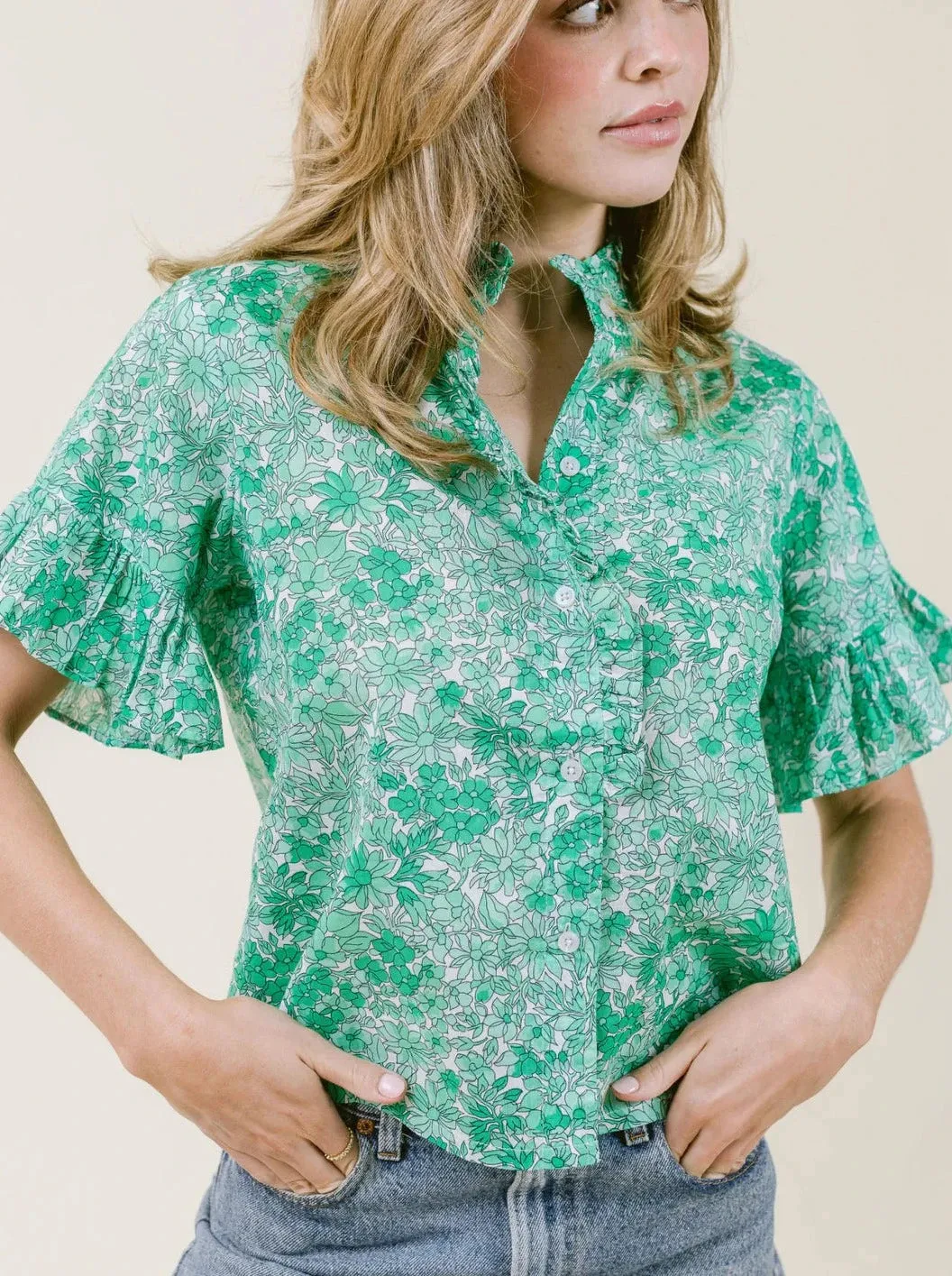 Gia Blouse | Mimi's Garden