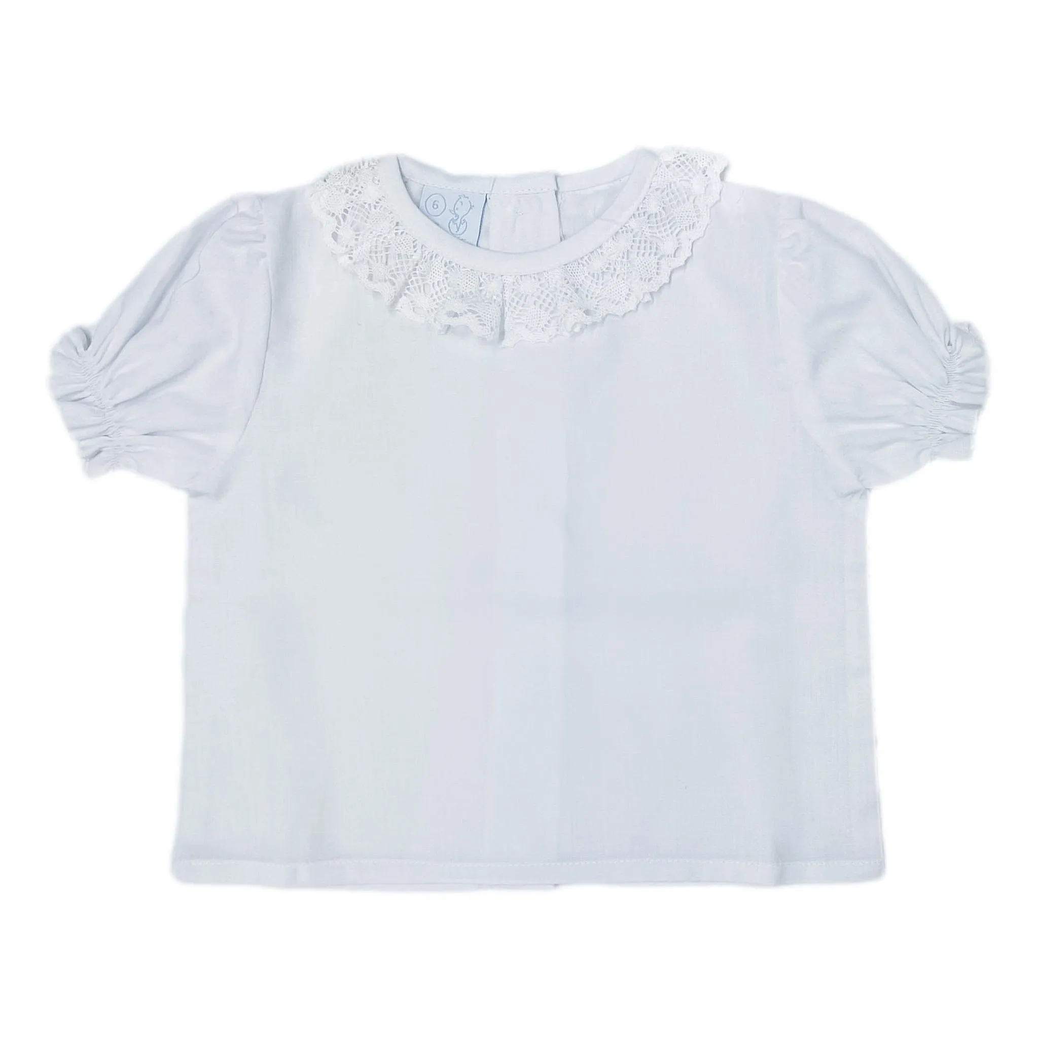 Ivory Ruffle Collar Blouse