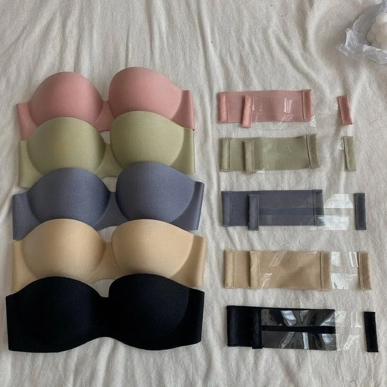 Lizzy Strapless Seamless Bralettes - Wardrobe Essentials