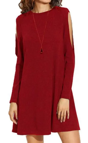 Long Sleeve Casual Dress