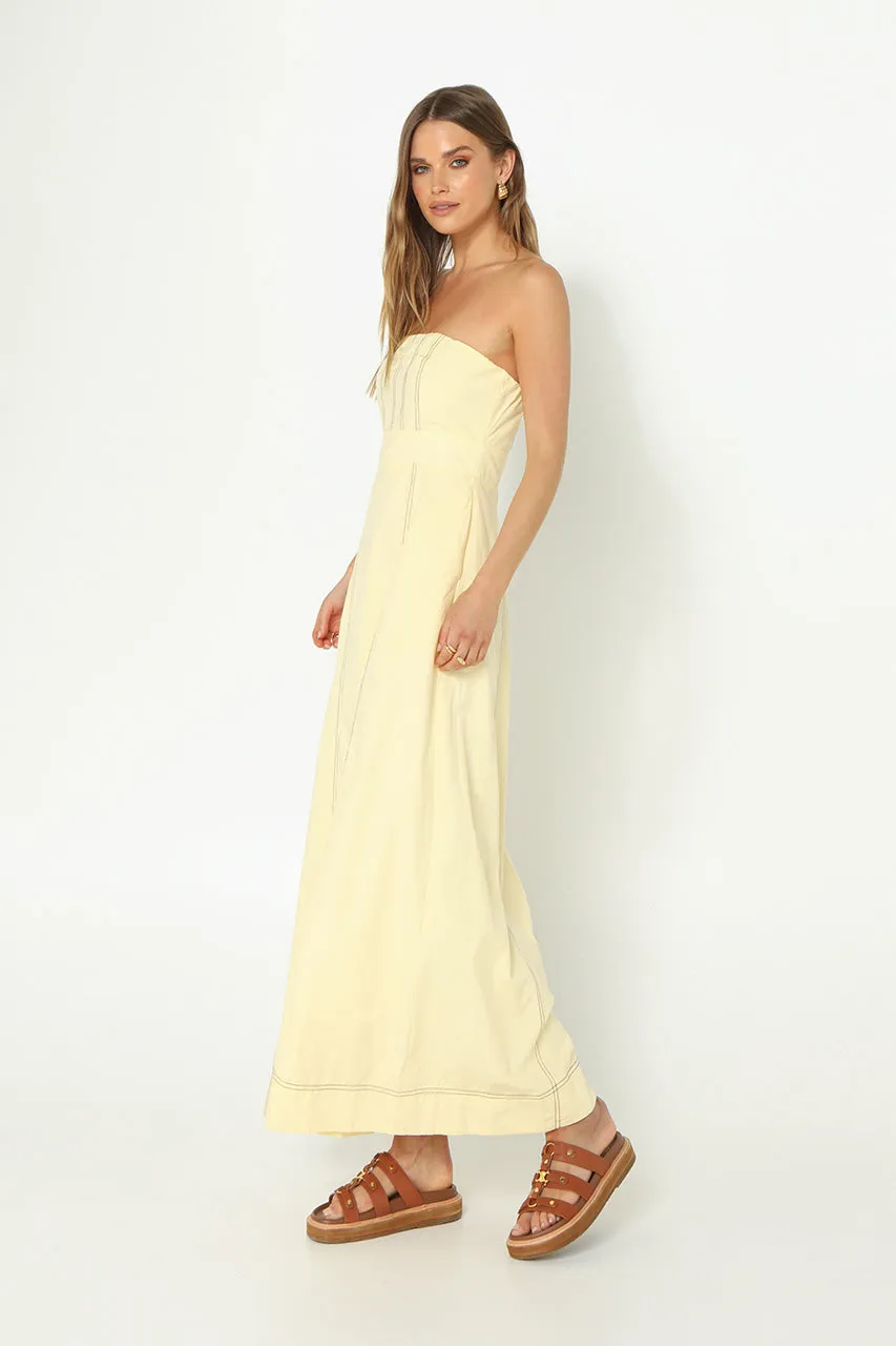 Louise Maxi Dress | Lemon