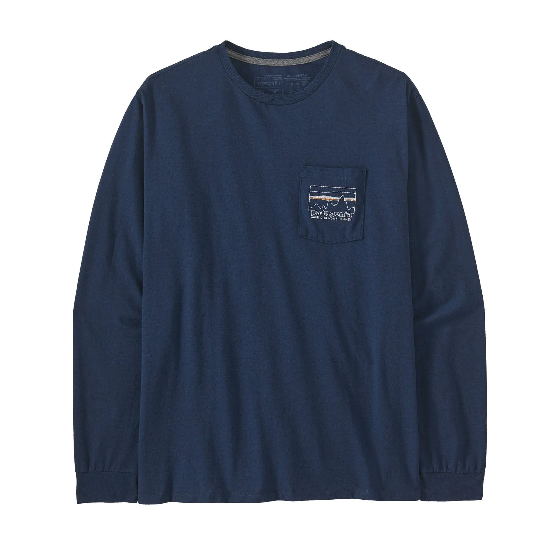 M's L/S '73 Skyline Pocket Responsibili-Tee - Recycled Cotton & Recycled PET