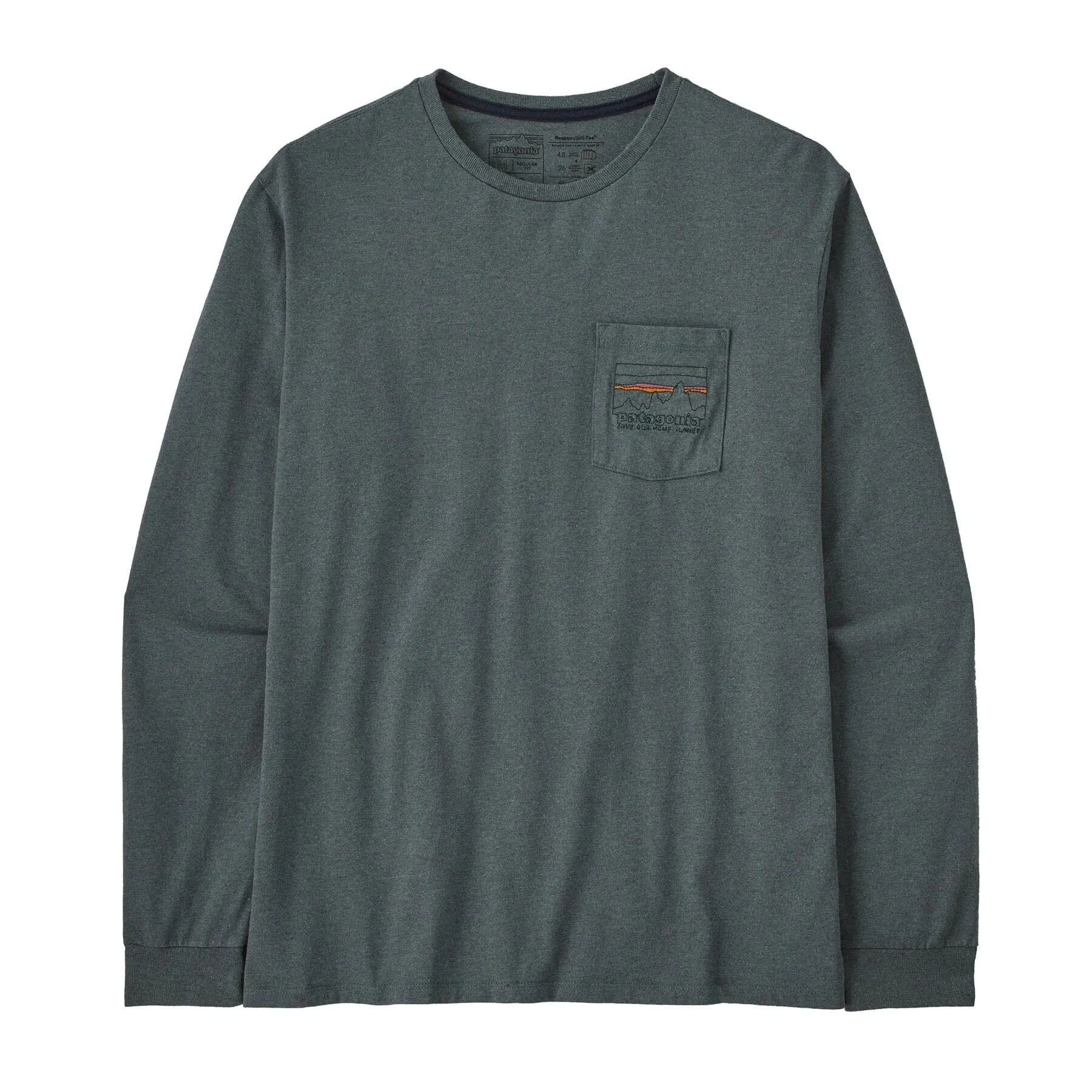 M's L/S '73 Skyline Pocket Responsibili-Tee - Recycled Cotton & Recycled PET