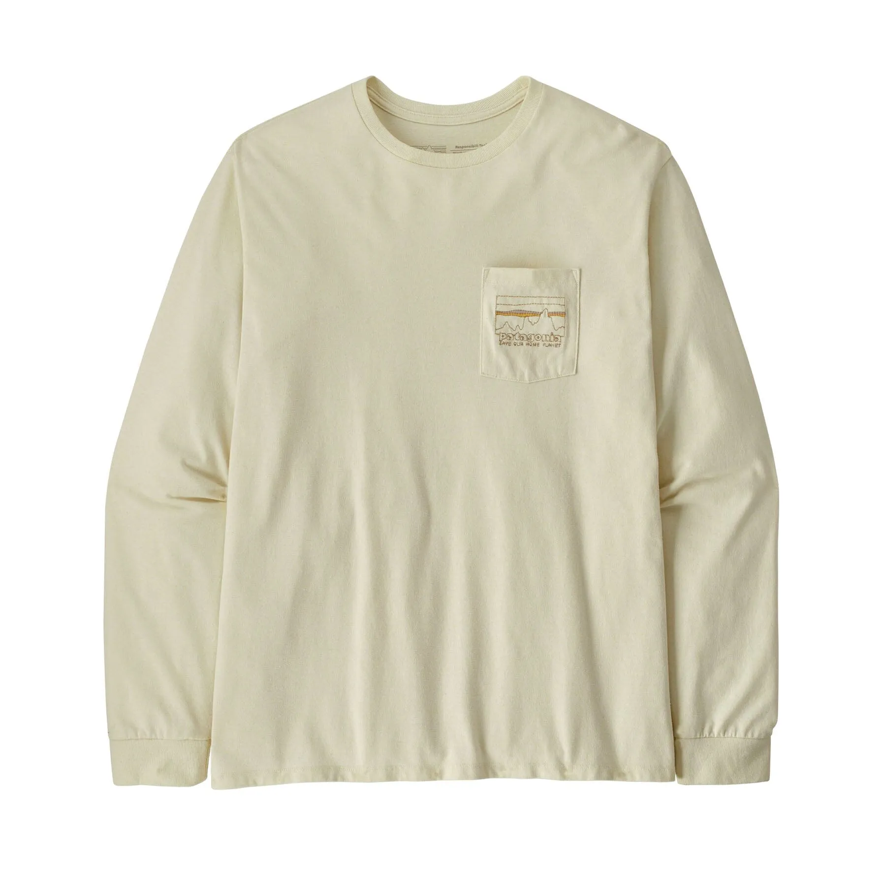 M's L/S '73 Skyline Pocket Responsibili-Tee - Recycled Cotton & Recycled PET