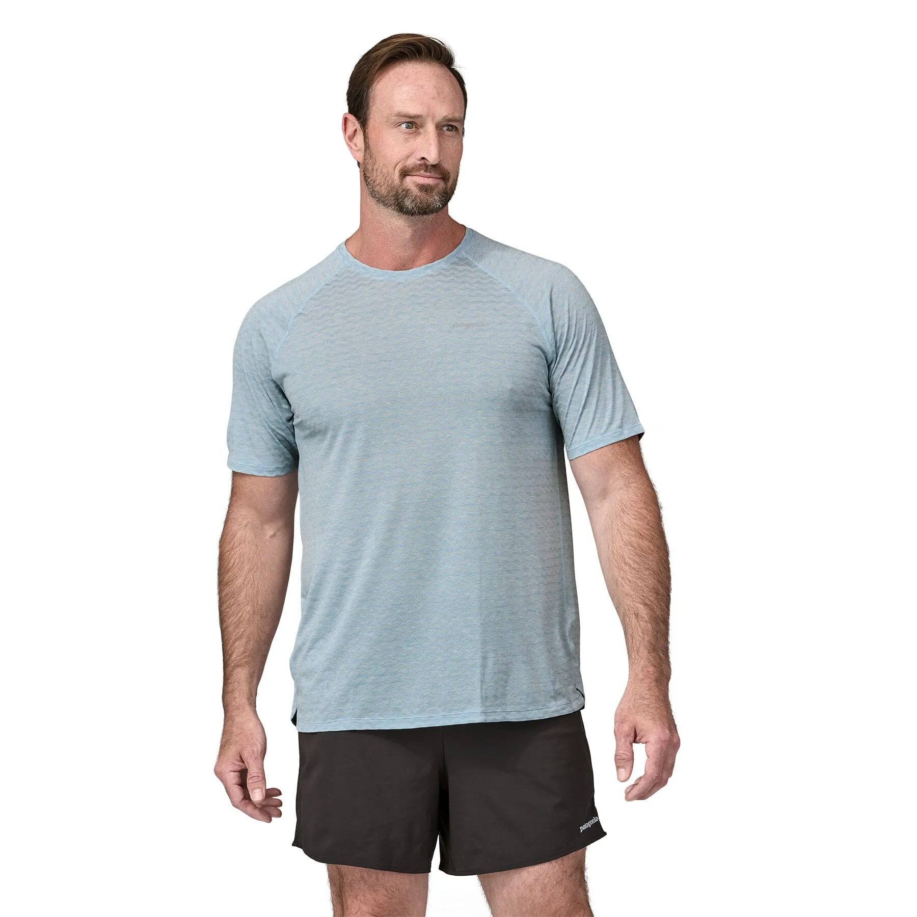 M's Ridge Flow Running Shirt - 100% Recycled Polyester