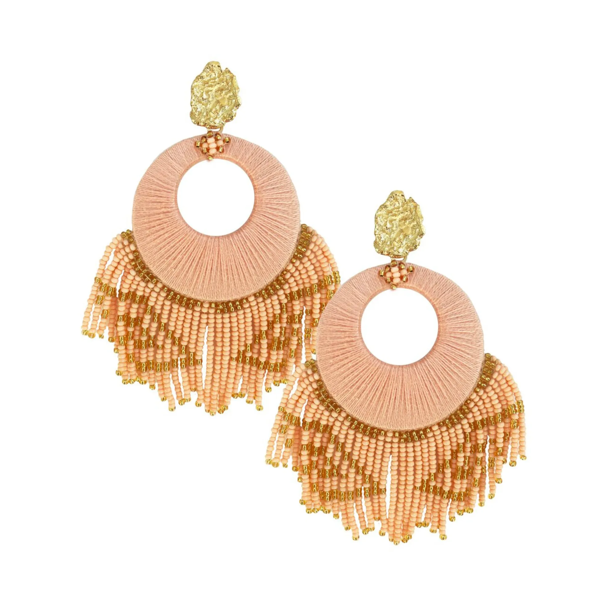 Peach Sunshine Earrings