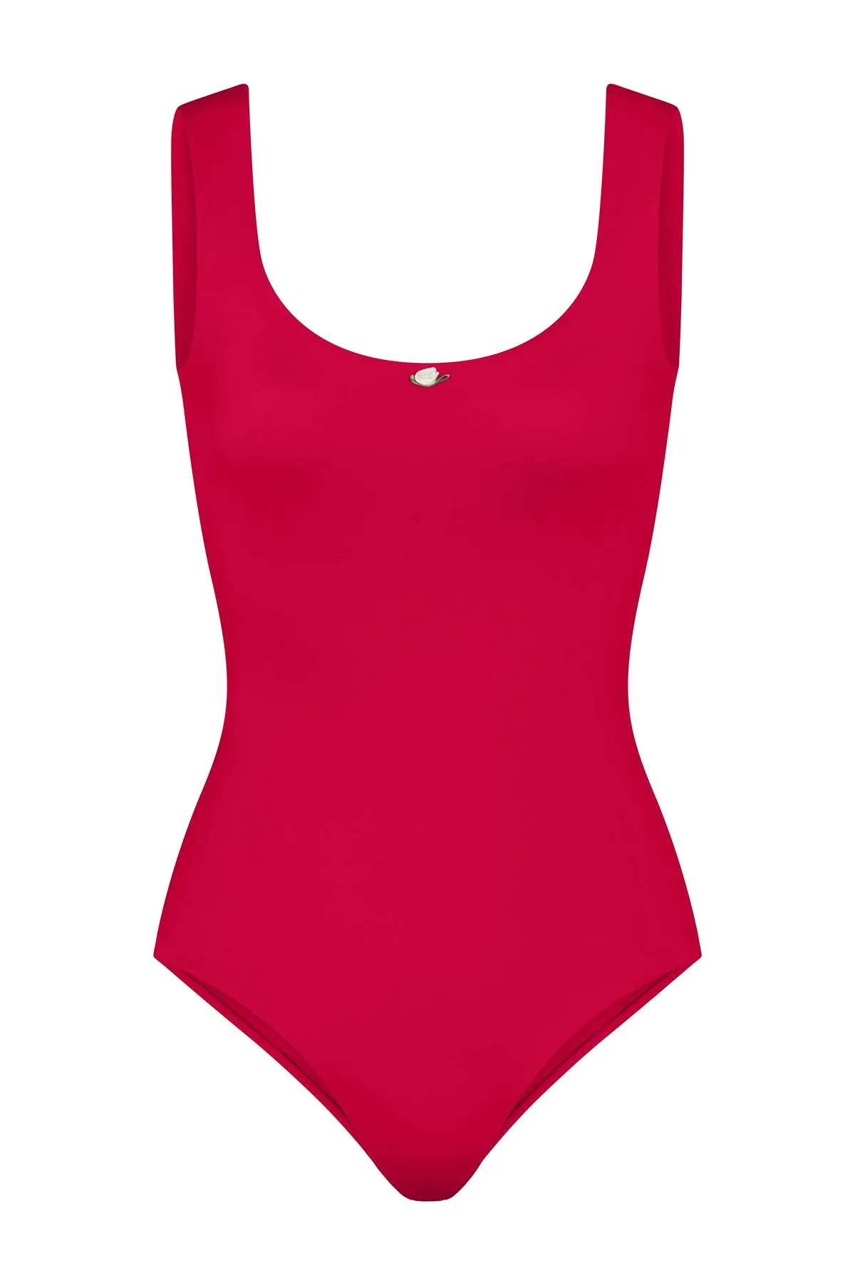 PERFECT SCOOP BODYSUIT IN CHERRY