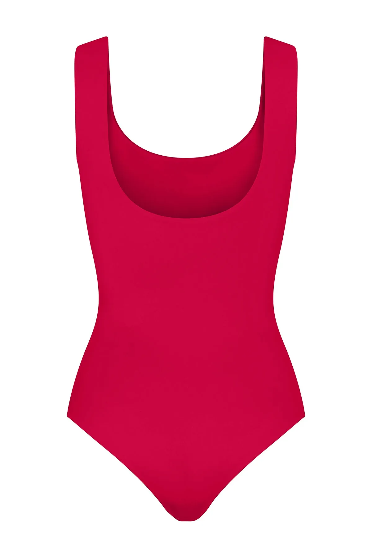 PERFECT SCOOP BODYSUIT IN CHERRY