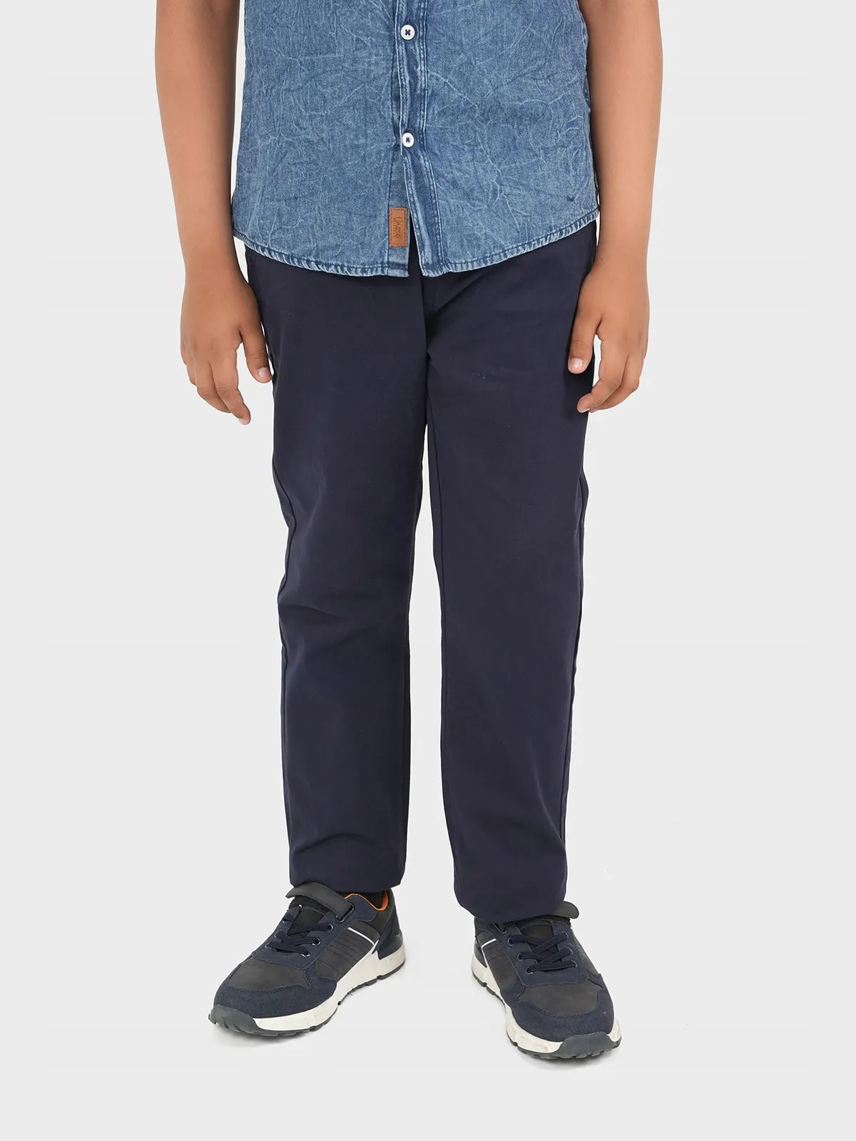 "TAWFIQ" Twill Casual Chino Pant