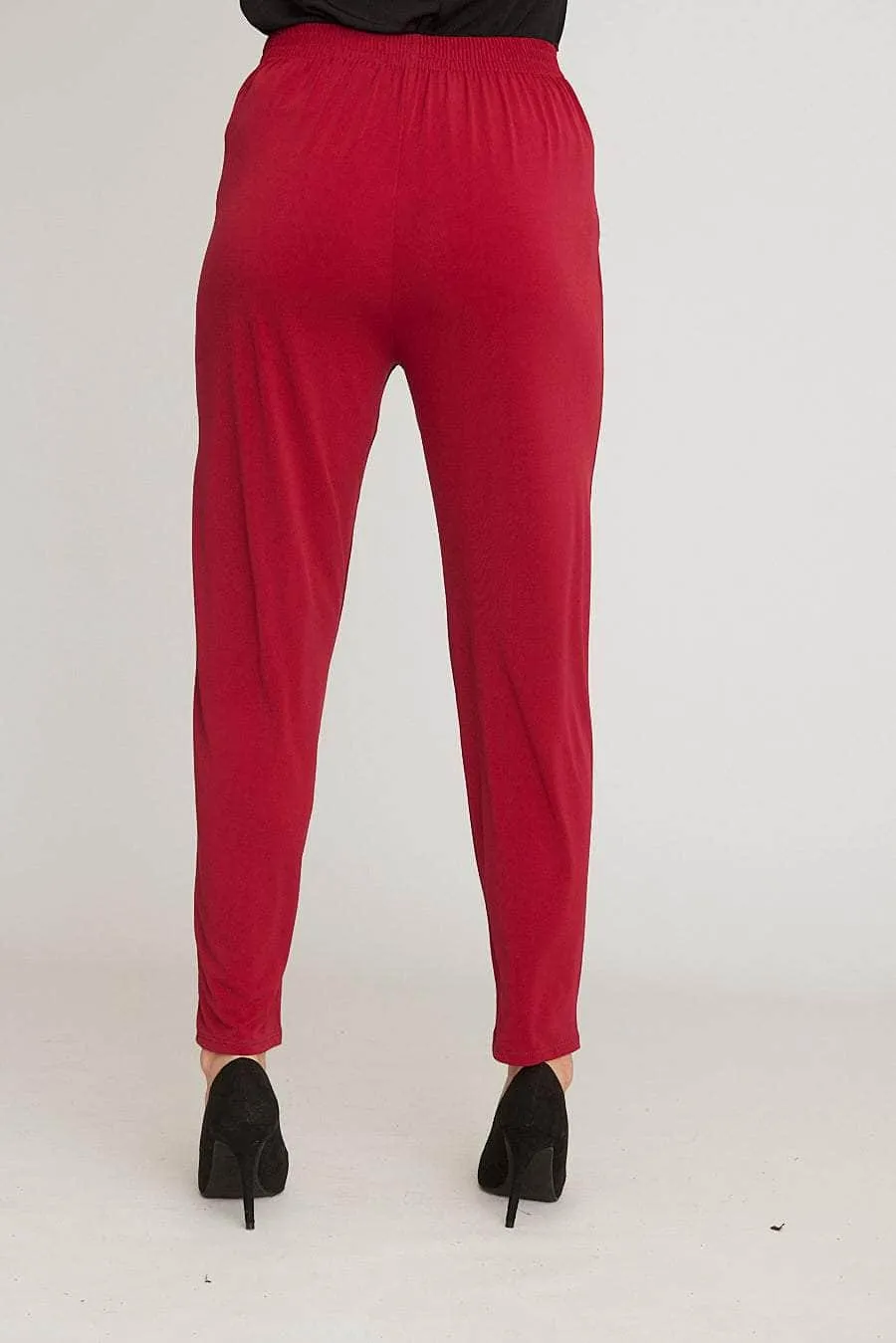 Saloos Essential Tapered Trousers with Pockets