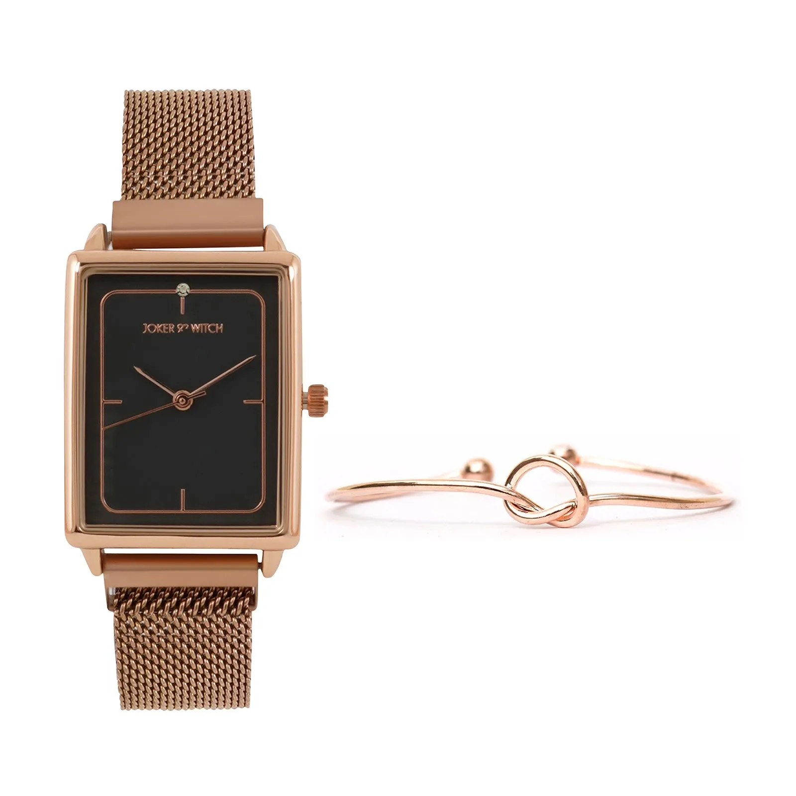 Shyne Rosegold Watch Bracelet Stack