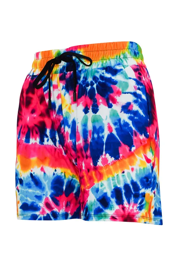 Summer Tie Dye Jogger Shorts