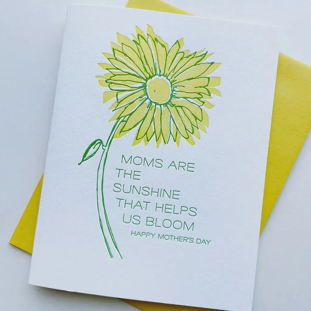 Sunflower Mom Card