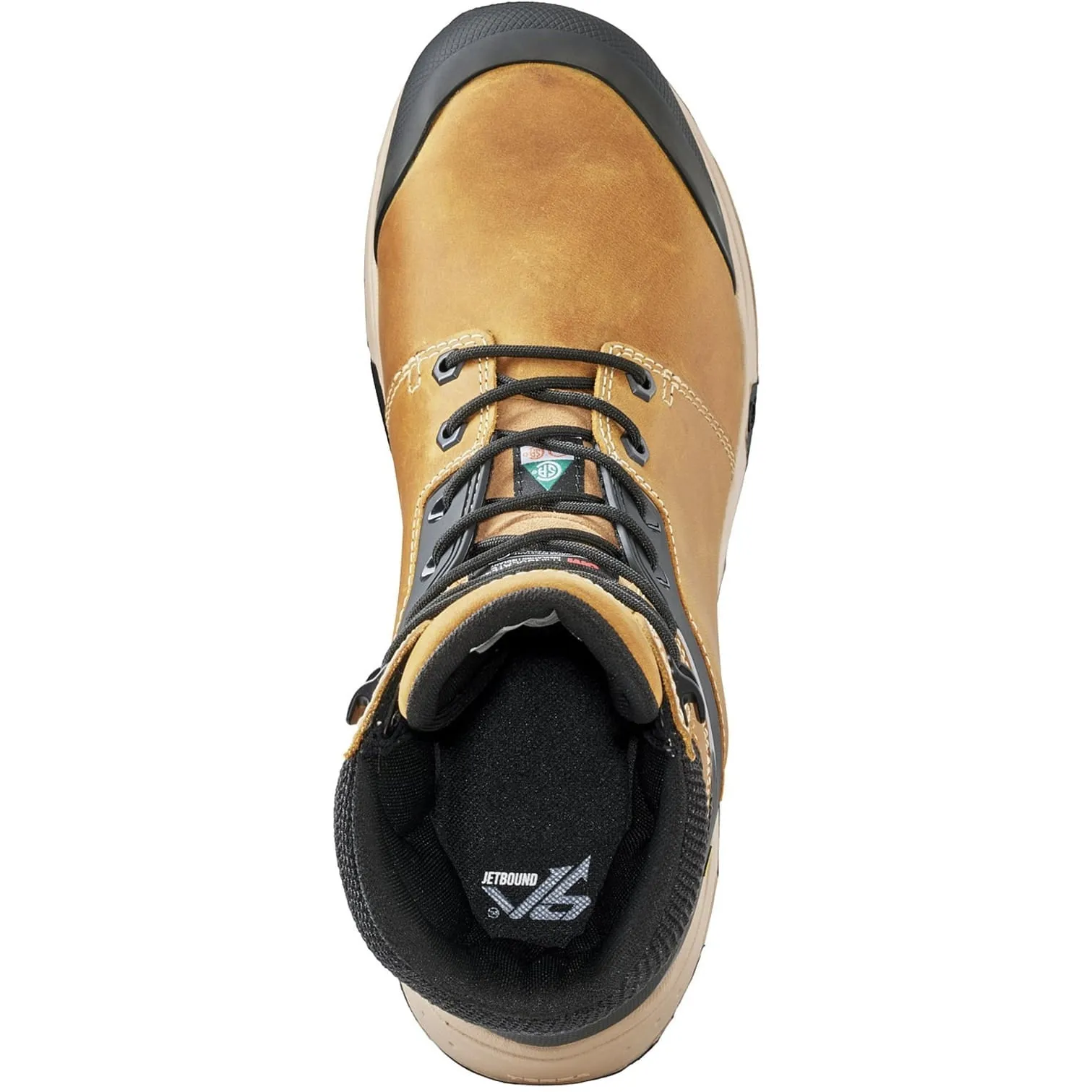 Terra Men's Carbine 8 Comp Toe WP Safety  Work Boot -Wheat- 4TCRWT