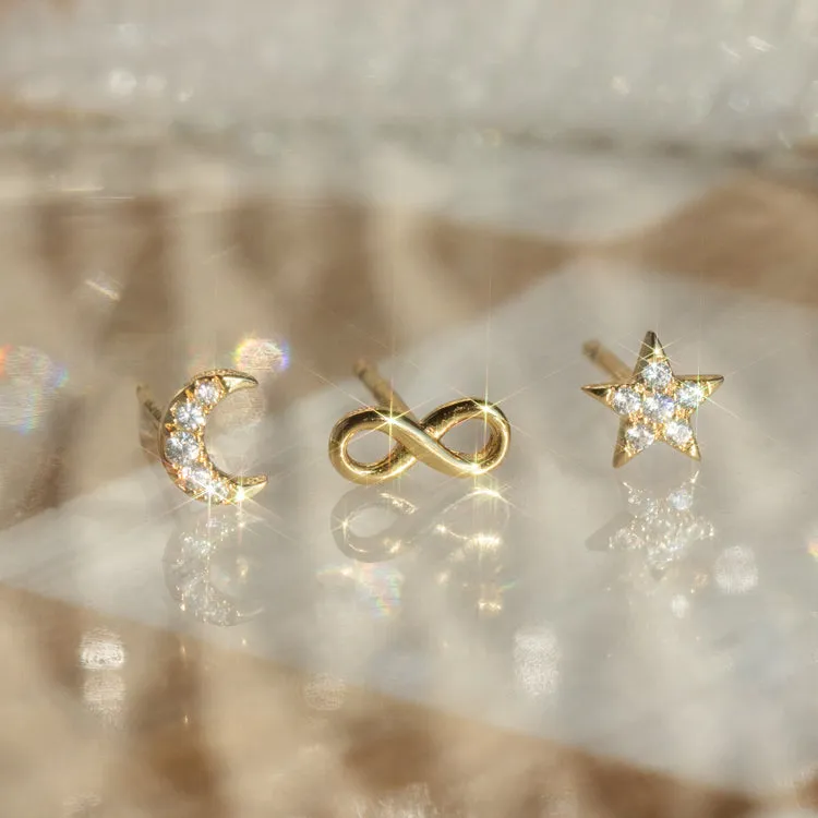 The Summer I Turned Pretty Infinity Stud Earring Pack