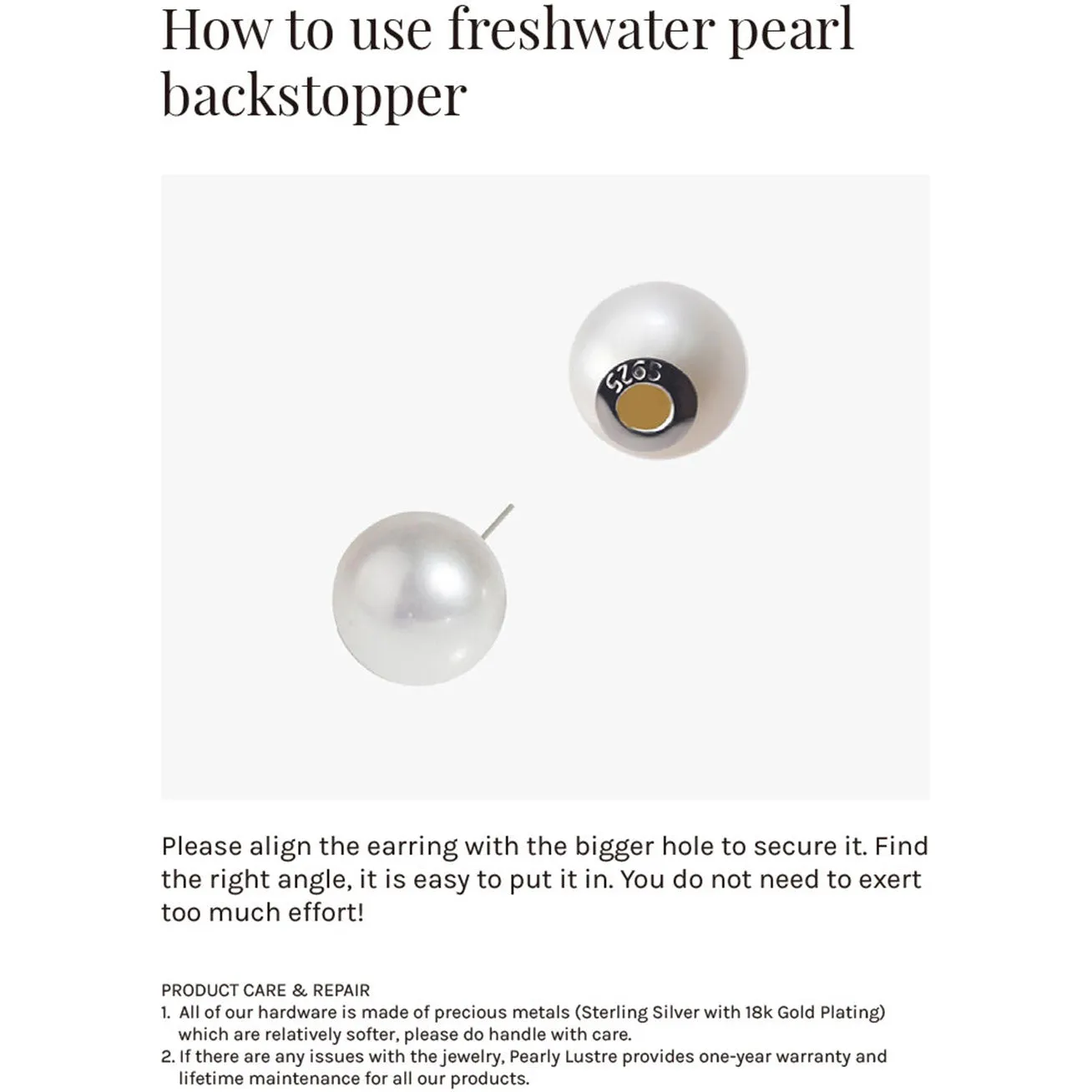 Top Grade Freshwater Pearl Earrings WE00726