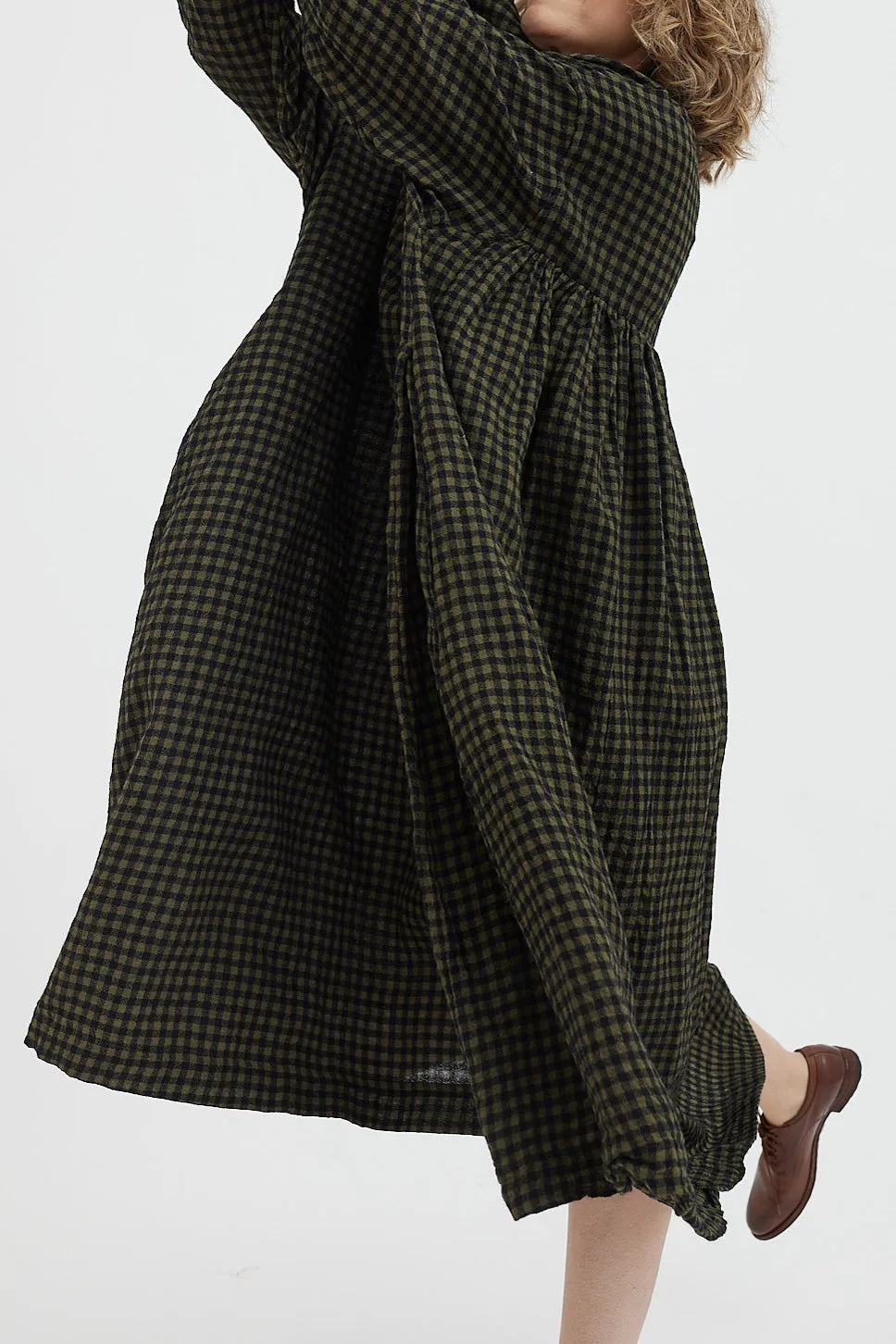 Veritecoeur - L/W Check Dress - VC-2542