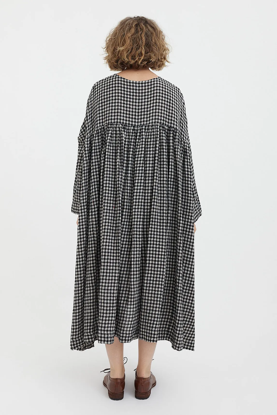 Veritecoeur - L/W Check Dress - VC-2542