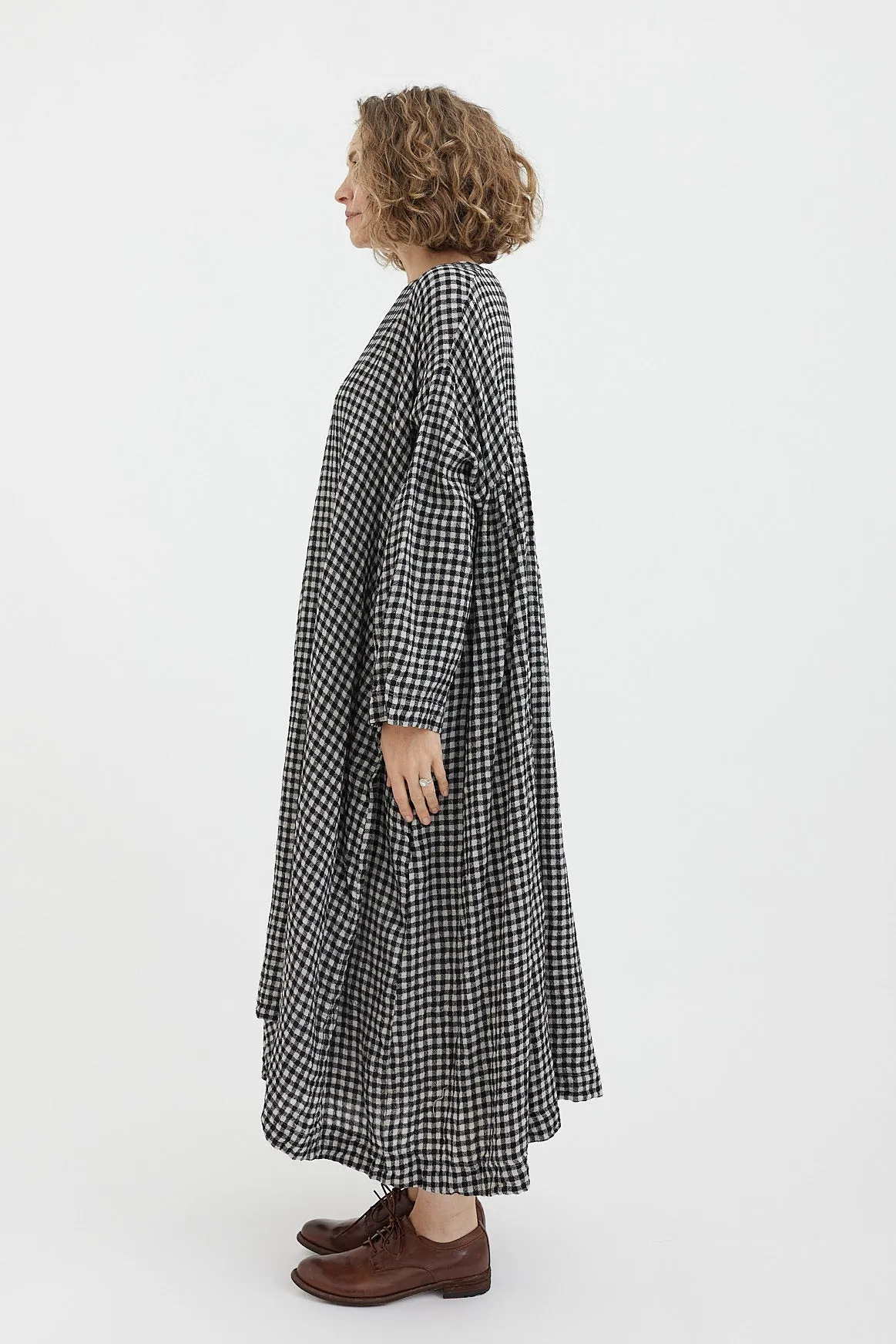 Veritecoeur - L/W Check Dress - VC-2542