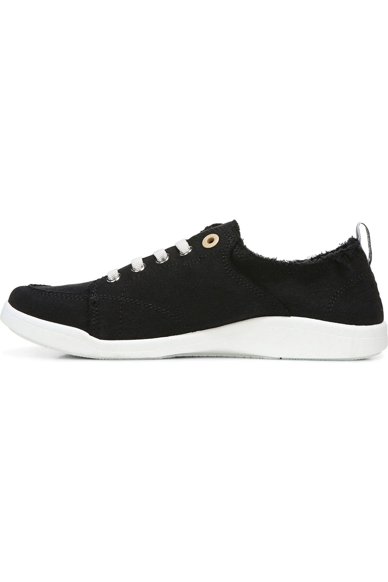 Vionic Canvas Laced Sneaker - Style Pismo BLK