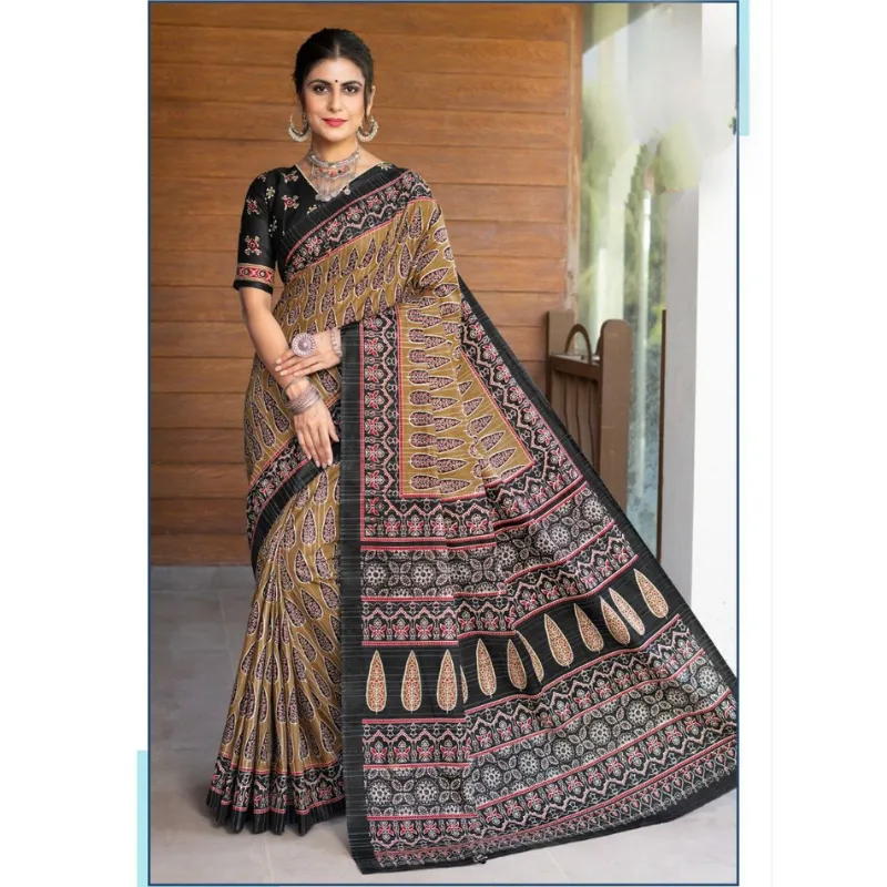 Women Pure Cotton Sarees