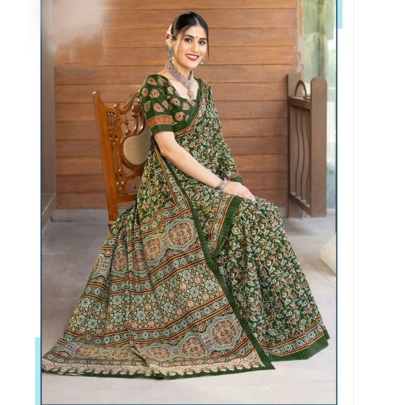 Women Pure Cotton Sarees